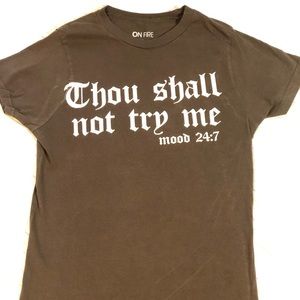 Olive Green T- Shirt